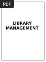 Library Management Software C++