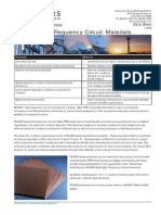 RO3035 Laminate Data Sheet PDF