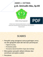 Scabies + Ektima