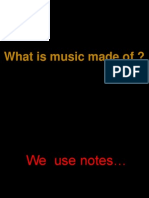 What Is Music Made of ?