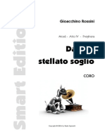 Rossini Daltuostellatosoglio Parte Coro