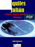 Como Tener Siempre Tiempo