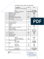 DATA SHEET of Transformers - 100-300-500-1000 kVA