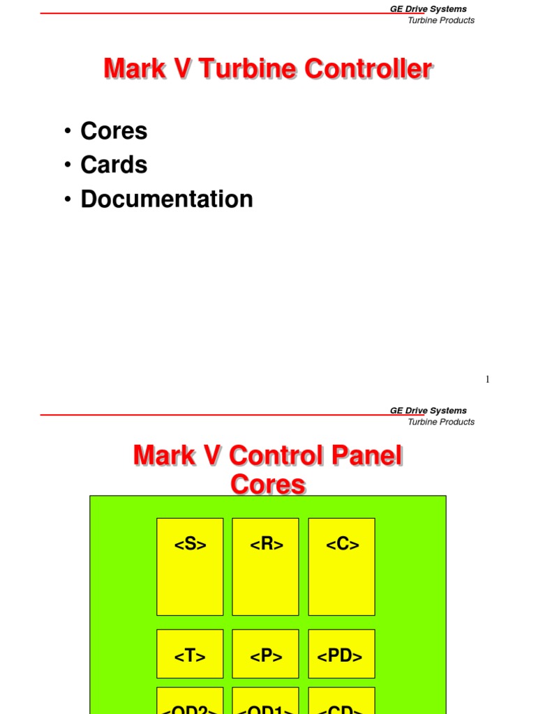 Mark V Turbine Control System Overview | PDF | Input/Output | Digital ...