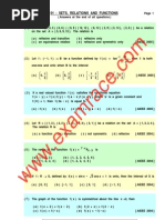 Set Relation Function MCQ