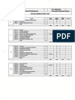 Diploma in Mechanical Engineering Course Check List