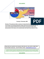 Status of Kaesong Industrial Complex (November 2008)