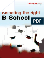 Selecting the Right B-School