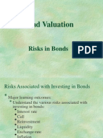 Bond Valuation: Risks in Bonds