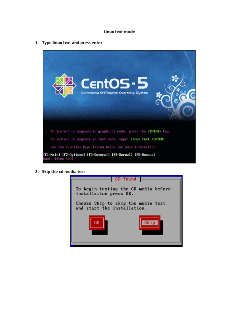 CentOS 5 Installation Guide | PDF | Games & Activities | Computers