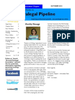 October 2013 Edition of The Paralegal Pipeline