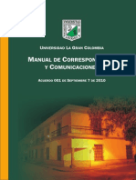 Manual de Correspondencia