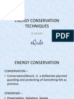 Energy Conservation Techniques - Copy