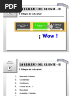 ITESM - Modelos Decisionales 10a - Lealtad, Tácticas