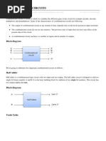 Combinational Circuits