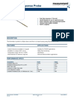 Fast Time Response Probe