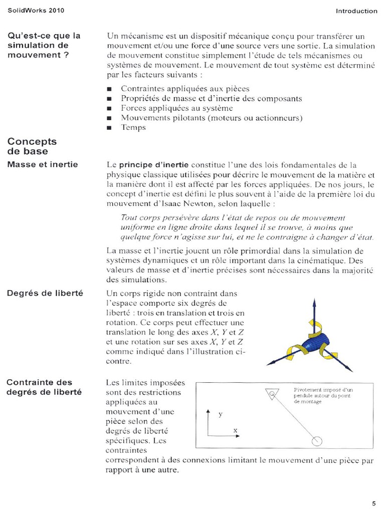 Solidworks Motion PDF | PDF