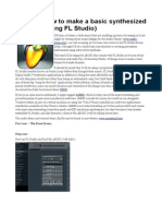Synth Drum Kit How To FL 8