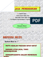 Mutu Jasa Pendidikan