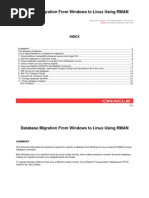 Download Database Migration Windows Linux With RMAN by sharathk_79 SN17190788 doc pdf