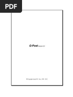 V65 GPost CD Manual