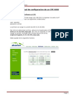 Configuracion CPE 6000 - ETHCS