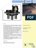 Multipoint Borehole Extensometer