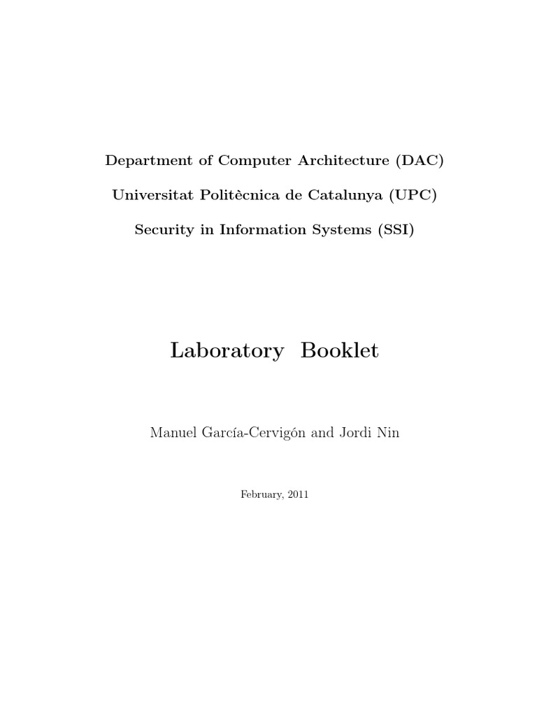 Lab Booklet | PDF | Http Cookie | World Wide Web