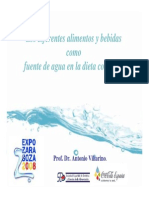 Los Diferentes Alimentos y Bebidas Como Fuente de Agua en La Dieta Cotidiana_Antonio Villarino