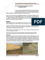 Informe Del Recorrido Al Centro de Investigación Y Tecnología Agroambiental
