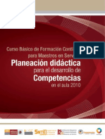 Curso Basico 2010 Planeacion Didactica