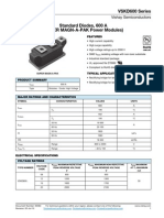 Vishay - Vskd600 Series - Bi Diodo 600a 2000v