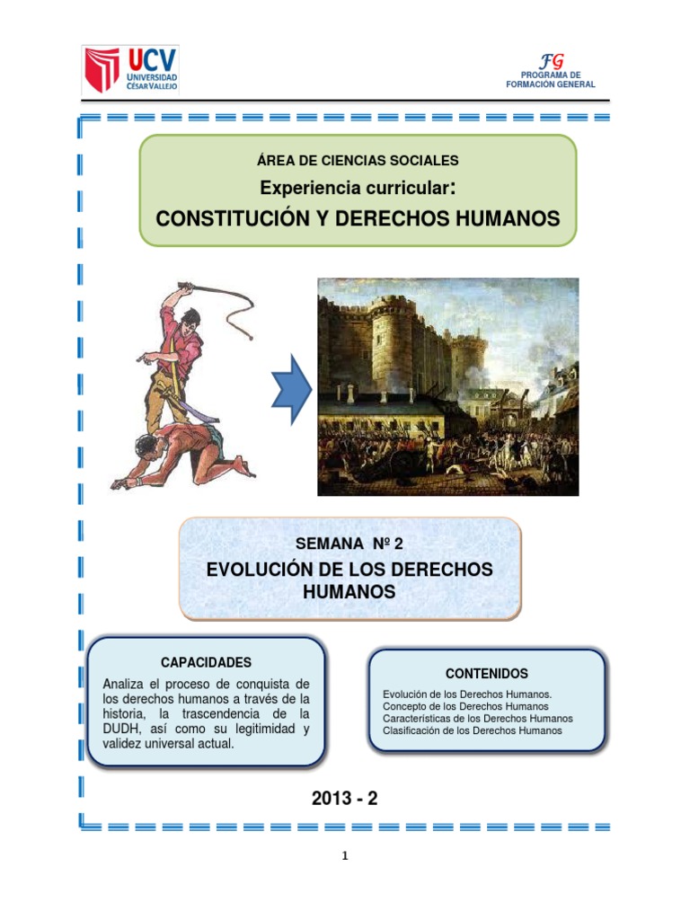Módulo 2 - Evolución de Los Derechos Humanos | PDF | Historia