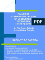 Presentacion Tallerdecomprensionlectora Secundaria (PilarNunezDelgado)