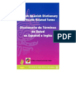 Diccionario médico inglés español