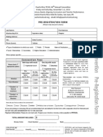 2013 Convention Registration Form