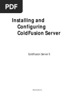 Download Cold Fusion Server Install Documentation by Henri Ghattas SN17200632 doc pdf