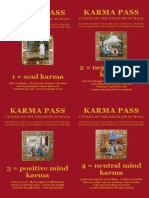 Karma Cards 1-4