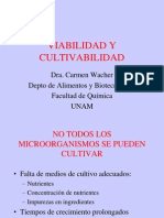 Viabilidad y Cultivabilidad