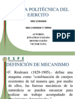 Tipos de Mecanismos