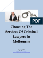 How To Properly Handle Criminal Offences - Melbourne Cirminal Lawyers