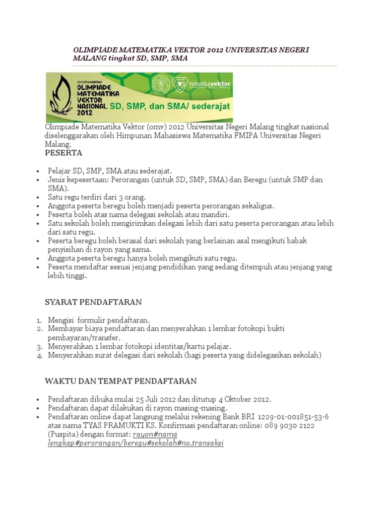 Olimpiade Matematika