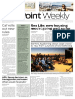The Point Weekly: Res Life: New Housing Model Going Well So Far
