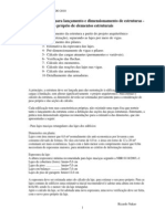 Lançamento e Calculo de Peso Próprio2010