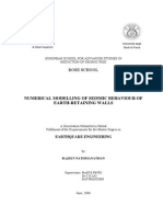 Numerical Modelling of Seismic Behaviour of Earth-Retaining Walls