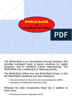 World Bank: & Its Impact On India