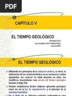 CAPÍTULO V  El Tiempo Geológico