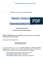 Índice cefálico y craneosinostosis