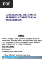 Cables,Wire, Electrical Terminal Connectors & Accessories