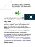 A Centrifugal Pump Converts The Input Power To Kinetic Energy in The Liquid by Accelerating The Liquid by A Revolving Device